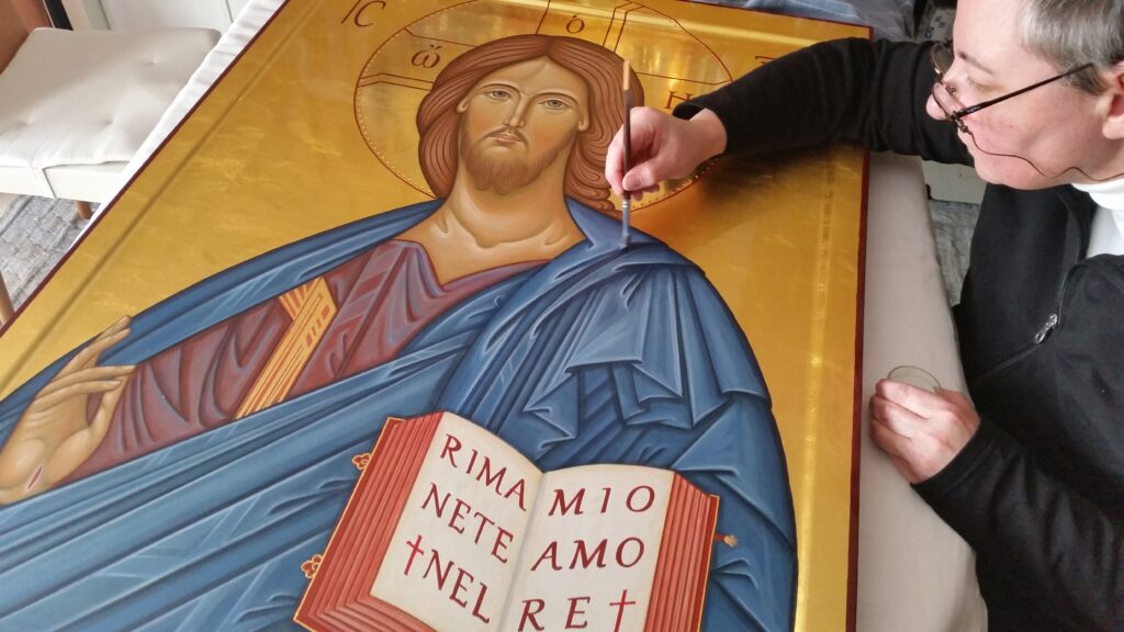 Cristo Pantocratore Rimanete nel mio Amore - Parrocchia di Lisiera 2016