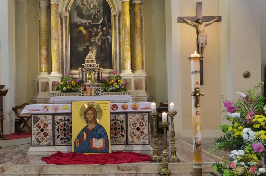 Cristo Pantocratore Rimanete nel mio Amore - Parrocchia di Lisiera 2016